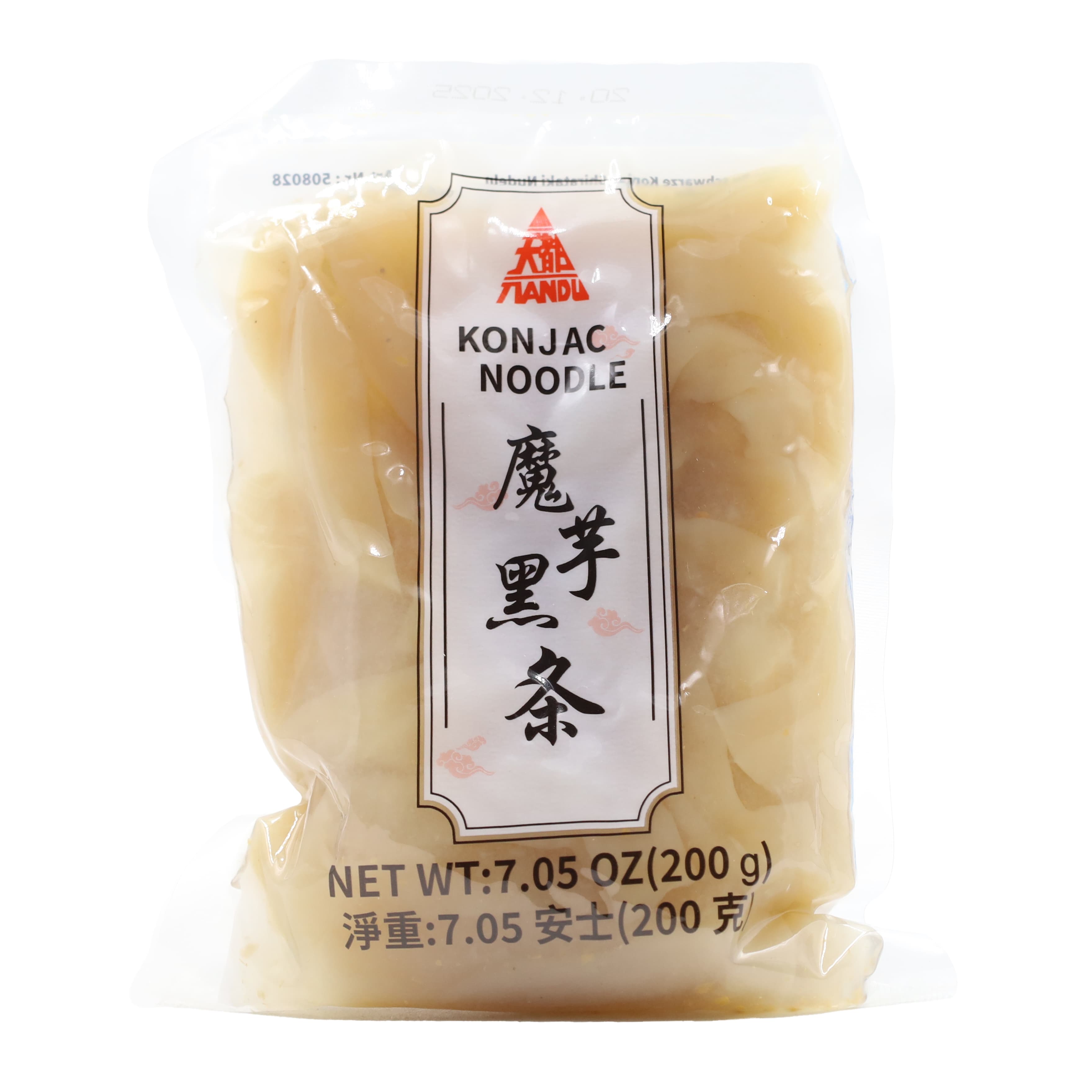 KONJAC NOODLES BLACK 40X200G