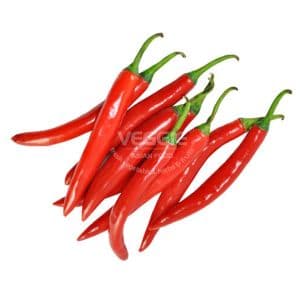 Small Red Chilli Veggie Rawit 5kg/box Kenya