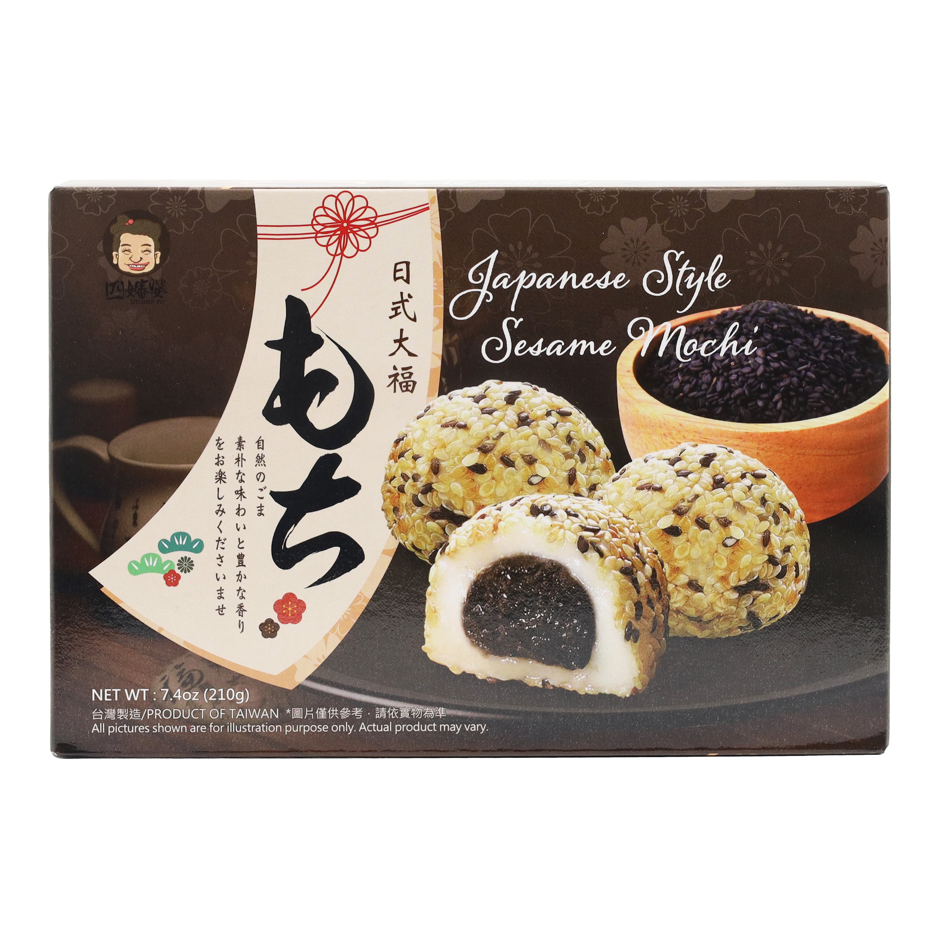 MOCHI SESAME 24X210G