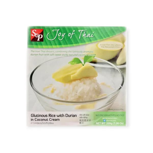 Glutinous Rice Durian in Coconut Cream 12x200g