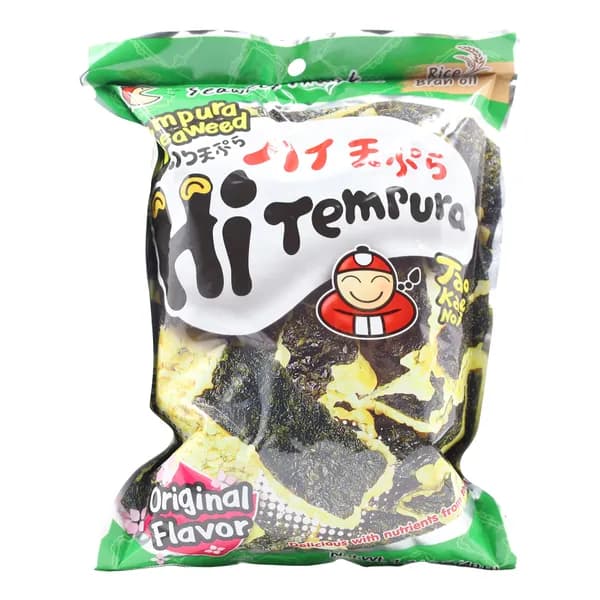 Seaweed Snack Tempura Original 48x40g