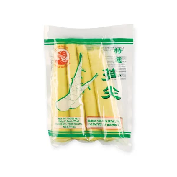 Bamboo Shoot in Brine 'tip' Peeled (vacuum Bag) 36x454g