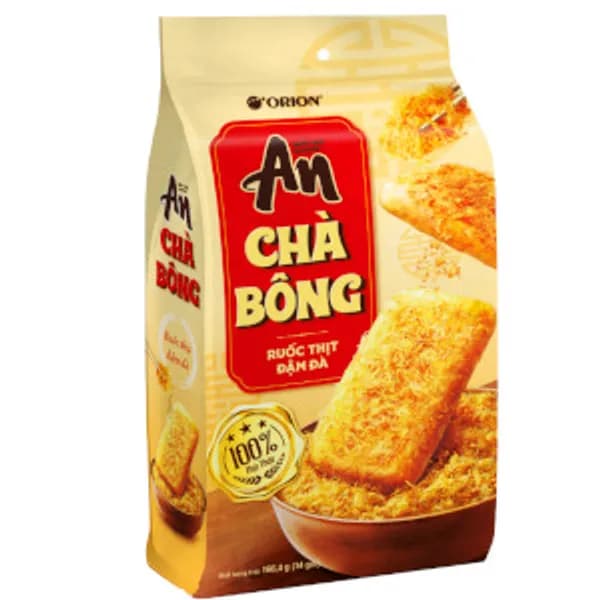 Baked Rice Crackers an Sweetened Pork Flavor 10x145.6g