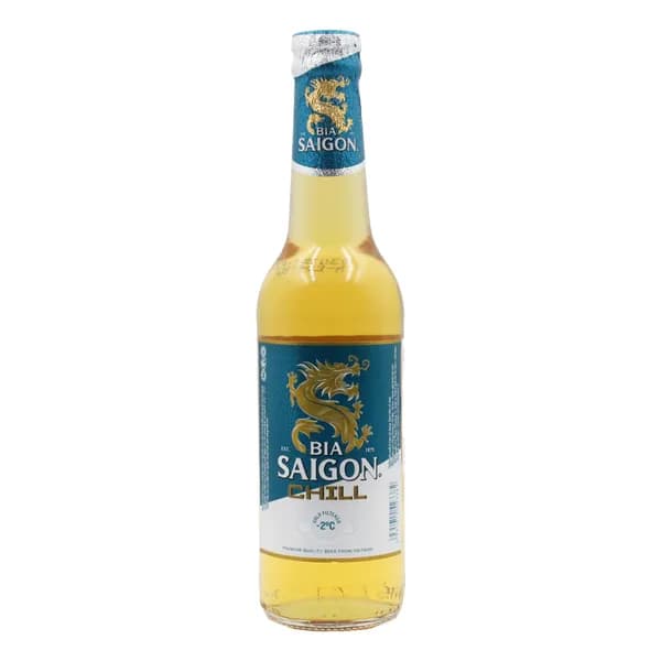 Bia Saigon Chill Chai Thủy Tinh 4.6° 24x330ml